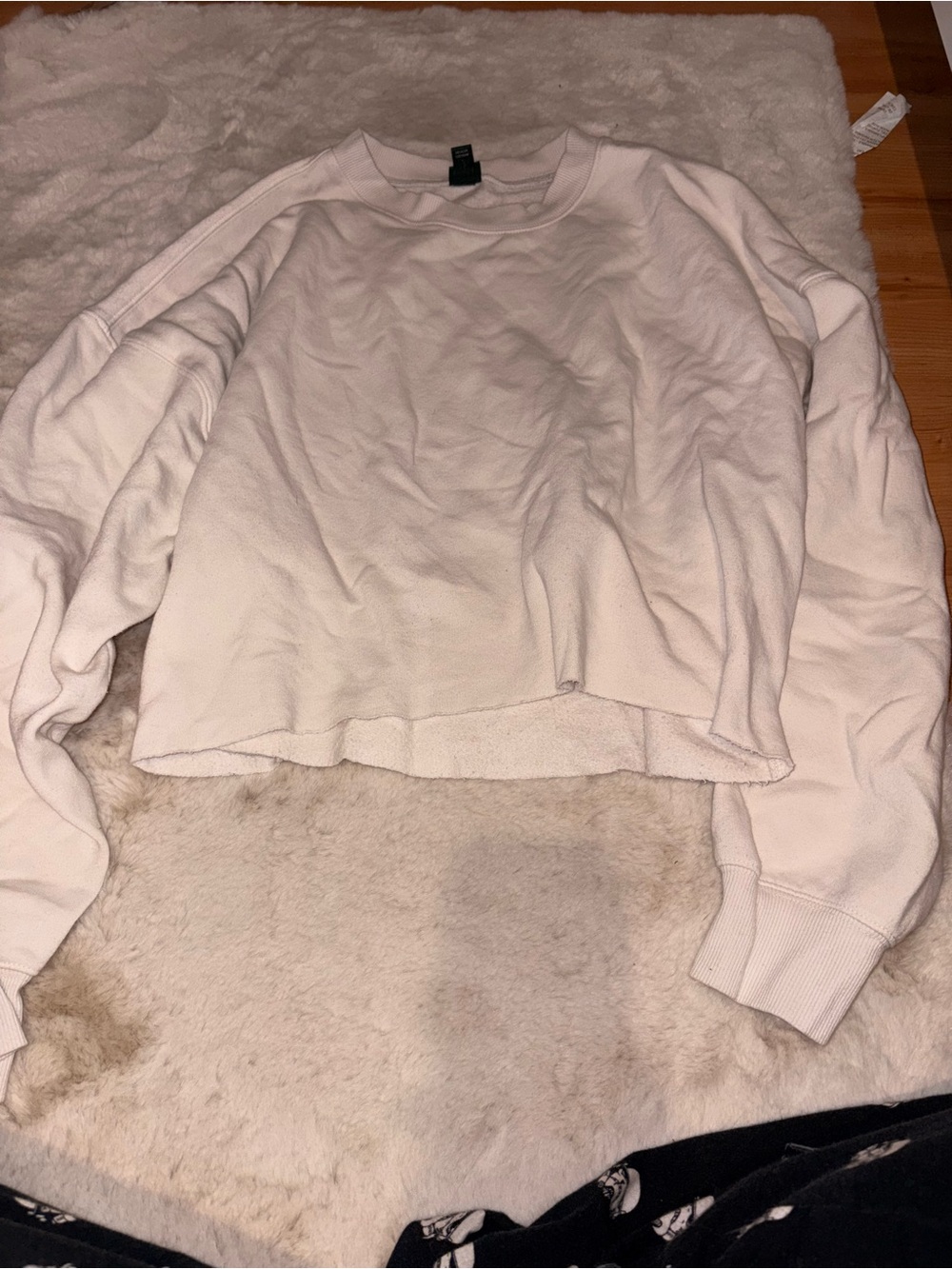 wild fable Cream Crewneck Pullover